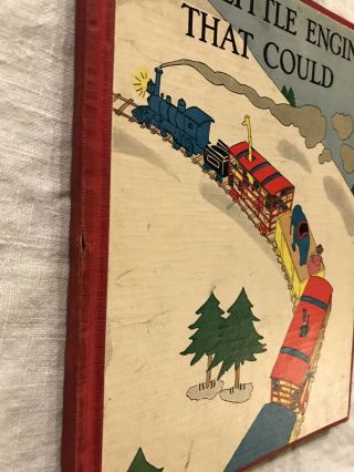 Vintage The Little Engine That Could by Watty Piper 1st Edition 1930 Illustrated 2