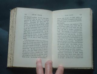 OSCAR WILDE : A Study of the Man and his by R.  Hopkins / Dorian Gray 1913. 3