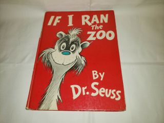If I Ran The Zoo By Dr Seuss,  1950,  1st Edition