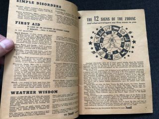 Vintage REXALL Family Almanac & Moon Book 1956 Gloria DeHaven Cowgirl Drug Store 3