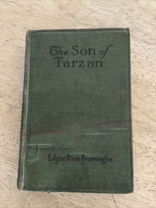 Edgar Rice Burroughs - The Son Of Tarzan - C 1917 / 1918 Hc Book