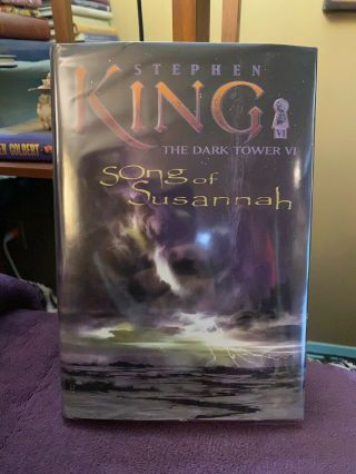 Stephen King The Dark Tower Vi Song Of Susannah Hardcover 1st/1st Fantasy/horror