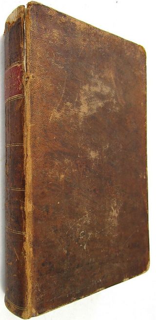 1817 Memoirs Of The Cardinal De Retz,  Vol I.  Secret Transactions.  Leather Cover