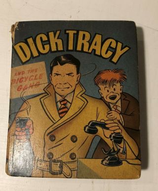 Dick Tracy And The Bicycle Gang,  Big/ Better Little Book 1445,  Very Good -