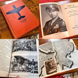 Vintage Book 1943 “god Is My Co - Pilot” Colonel Robert L Scott,  Wwii Memorabilia
