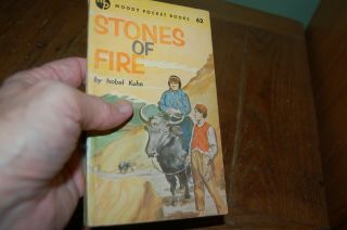 Vintage Moody Bible Inst Pocket Book 62 Stones Of Fire By Isobel Kuhn Pb 1960©