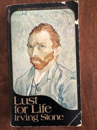 Lust For Life By Irving Stone A Story Of Vincent Van Gogh Pb 1973