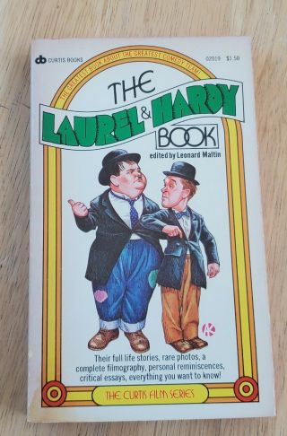 The Laurel & Hardy Book L.  Maltin The Curtis Film Series 1973 P/b