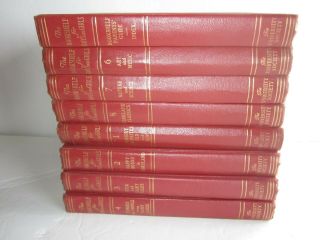 Set Of 8 Vintage The Bookshelf For Boys And Girls 1950s Volumes 1,  2,  3,  4,  6,  7,  8,