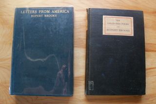 Rupert Brooke – 2 Books: Letters From America & The Collected Poems Of.