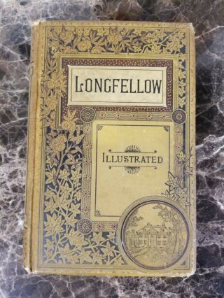 The Poetical Of Henry Wadsworth Longfellow 1885 Vintage Hardcover