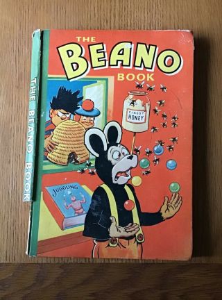 The Beano Book.  D.  C.  Thomson.  1958 Hardback