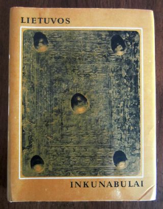 The Incunables Of Lithuania - Lietuvos Inkunabulai,  1975,  Rare