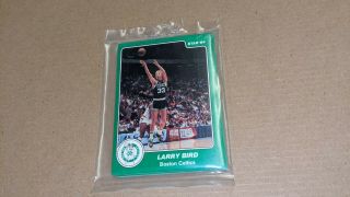 1983 - 84 Star Basketball Boston Celtics Factory Set Larry Bird