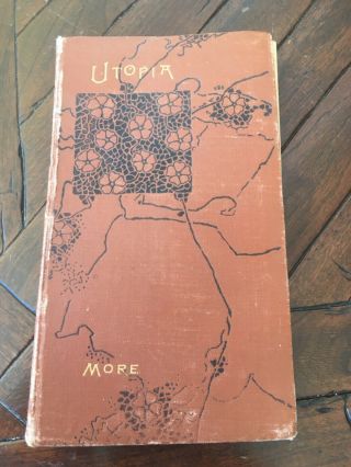 Utopia Sir Thomas Moore 1887 Vintage