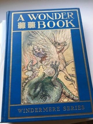 A Wonder Book By Nathaniel Hawthorne.  Illus.  Milo Winter.  Rand Mcnally & Co.