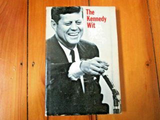 The Kennedy Wit By Bill Adler (1964,  Hardcover W/dust Jacket)