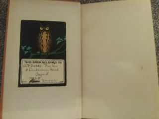 At The Zoo By Julian Huxley.  1st Edition.  1936.  SIGNED.  Allen & Unwin.  RARE 3