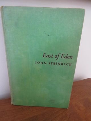 East Of Eden By John Steinbeck 1st Edition 3rd Printing,  1952
