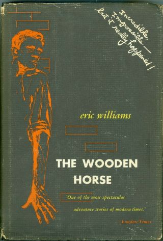 The Wooden Horse By Eric Williams 1st Bce 1949 Hc Dj Wwii Nazi Prison Escape