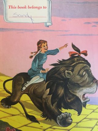 The Wizard of Oz by L.  Frank Baum 1950 Adapted by Allen Chaffee 3