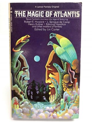 The Magic Of Atlantis Howard / De Camp / Kuttner Lancer Fantasy 1st Anthology