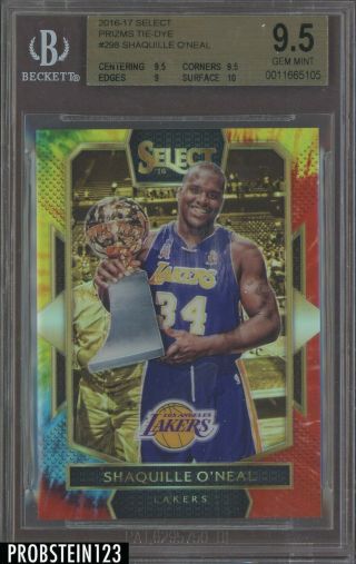 2016 - 17 Select Tie - Dye Prizm 298 Shaquille O 