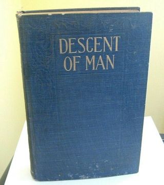 1874 Charles Darwin " The Descent Of Man And Selection In Relation To Sex " 2nd Ed