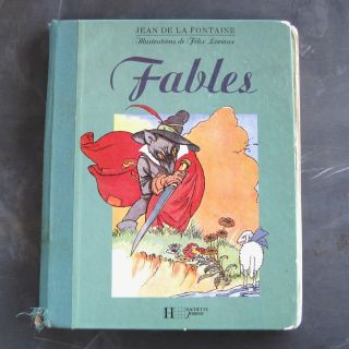 Fables De La Fontaine 72 Illustrations By Félix Lorioux,  Ideal For Framing