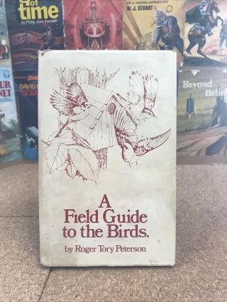 Vintage Antique A Field Guide To The Birds Peterson 1947 Double Dust Jacket