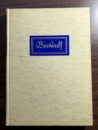 1923 Edition Of Beowulf Translated By William Ellery Leonard & Heritage Press