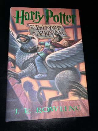 1st Edition/ 3rd Printing Harry Potter And The Prisoner Of Azkaban