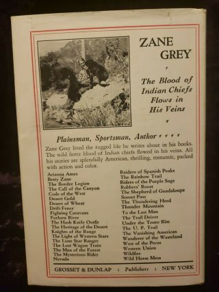 ZANE GREY THE BORDER LEGION 1916 2