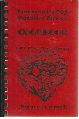 Long Pond Pa 1997 Cook Book Tunkhannock Twp Volunteer Fire Company Pennsylvania