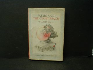 1961 James And The Giant Peach By Roald Dahl W/dj - Blue Hardcover 1st Edition?