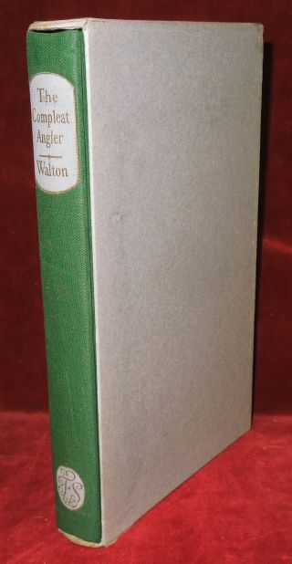 The Compleat Angler By Izaak Walton & Charles Cotton - 1966 - Folio Society