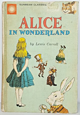 1940 Alice In Wonderland Adventures Rare Through The Looking Glass Lewis Carroll