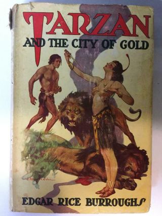 1933 Tarzan And The City Of Gold By Edgar Rice Burroughs