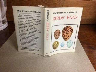 Observers Book Of Birds Eggs 1974;
