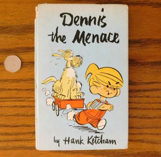 Dennis The Menace By Hank Ketcham Vintage 1950s Cartoon Book Hardback Us Humour