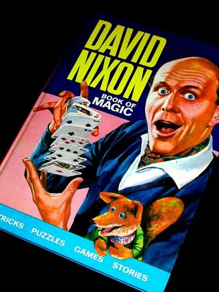 David Nixon - Book Of Magic 1968 Tv Annual Circle Basil Brush