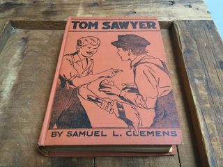 The Adventures Of Tom Sawyer Vintage Hardcover