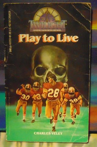 Play To Live - Twilight: Where The Darkness Begins.  - 1982 - Paperback