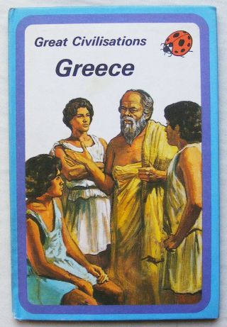 Vintage Ladybird Book–great Civilisations Greece–history 561–very Goodnear Fine
