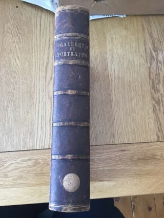 1833 The Gallery Of Portraits With Memoirs Vol I 24 Plates Wren,  Halley,  Newton