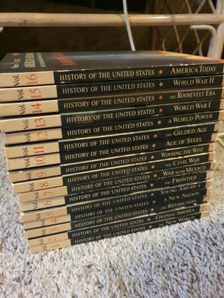 Complete 1963 American Heritage History Of The United States - Vol 1 - 16