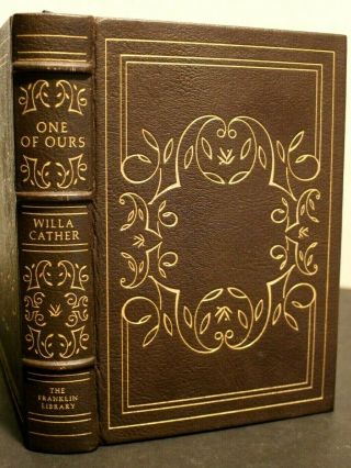 Franklin Library One Of Our Own By Willa Cather Limited Edtn Full Leather