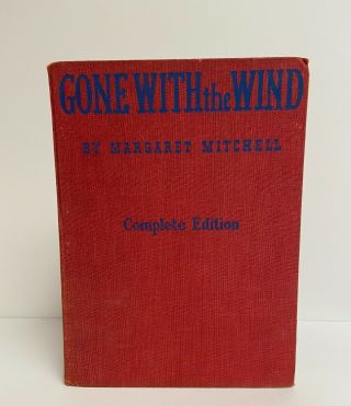 Gone With The Wind Motion Picture Edition - 1940 Complete Edition