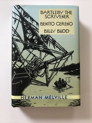 Herman Melville Book - Of - The - Month Club Bartleby,  Benito Cereno,  Billy Budd.  Hcdj