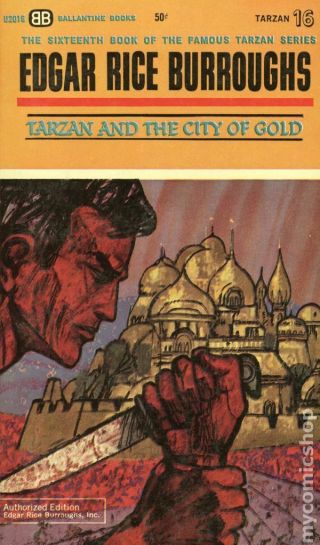 Tarzan And The City Of Gold (like) Tarzan Ballantine U2016 1964
